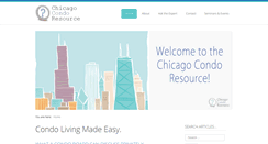 Desktop Screenshot of chicagocondoresource.com