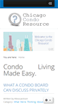 Mobile Screenshot of chicagocondoresource.com